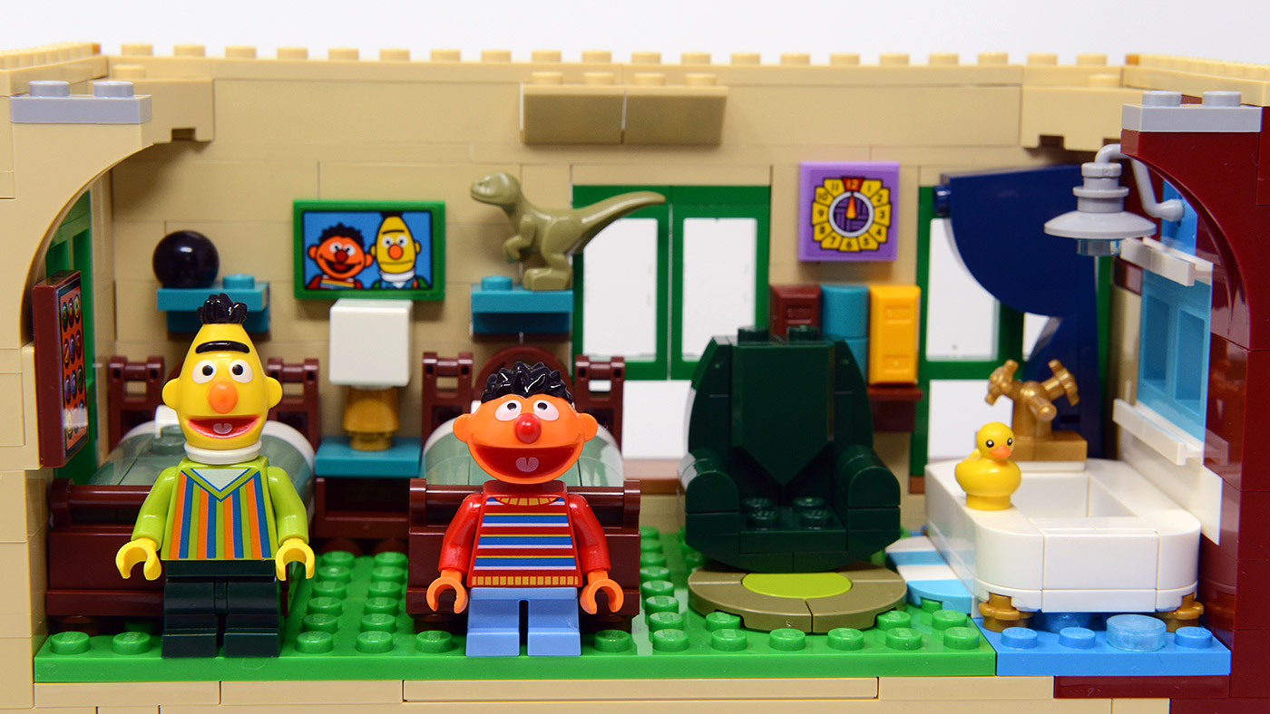 Set Review: 21324 LEGO IDEAS Sesamstraße 123 :: LEGO bei 1000steine.de
